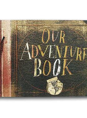 Book-Album Scrapbook Photo-Foto Pixar Vintage Our-My-Adventu