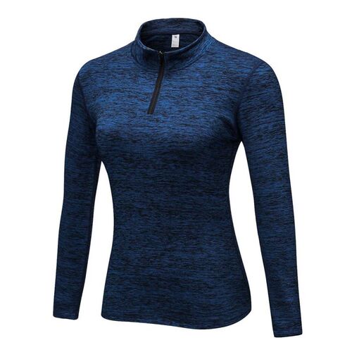 Winter Women High Elastic cycling Long Sleeve Thick Tight Fi