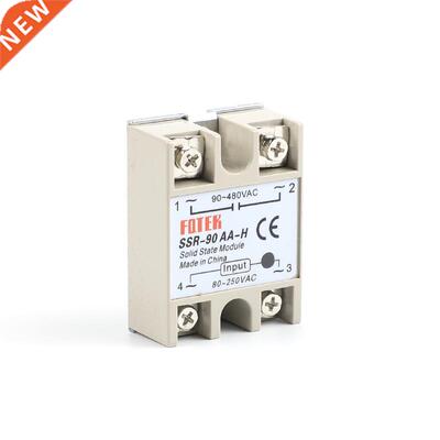 solid state relay SSR-90AA-H 90A actually 80-250V AC TO 90-4