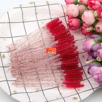 New 50Pcs Eyelash Brushes Makeup Brushes Disposable Mascara