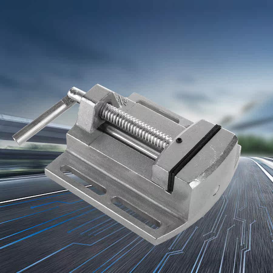 Miniature ench Vise Aluminum Taletop Clp Flat Tongs Dril