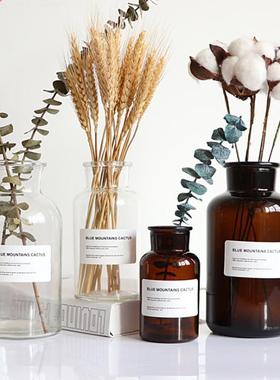 48h Glass Vase Flower Pot Flower Basket Flower Vase Decorati