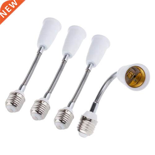 4pcs E27 Light Lamp Bulb All Direction Extension Adapter Ext