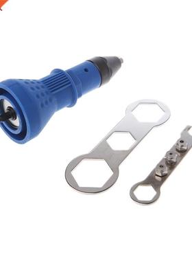 Electric Rivet Gun Tool Nut Riveting Insert Hand Pop Drill C