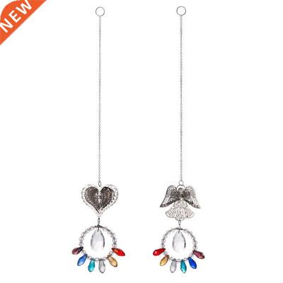 Crystal Guardian Angel Window Sun Catcher Car Charm 适用于