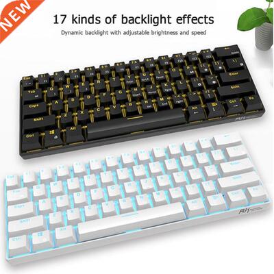 RK61 Wreless Mechancal Gamng Keyboards Slm 61 Keys Sng