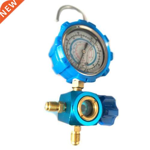 R410A R22 R134A Refrigerant High/Low Pressure Gauge 1/4 Auto