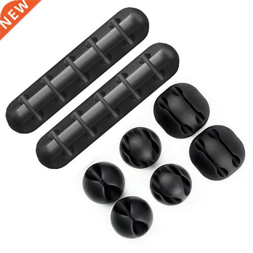 Cable Organizer Silicone USB Cable Winder Desktop Tidy Manag