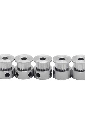 10pcs Free shipping GT2 alumium timing pulley 6teeth alumiu