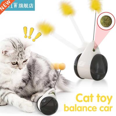 Tumbler Swing Toys for Cats Kitten Interactive Balance Car C