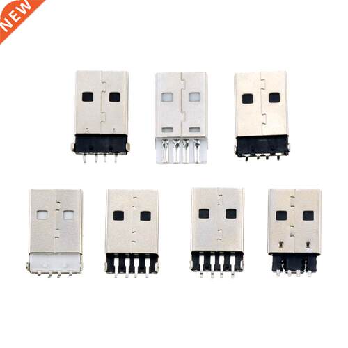 10PCS USB 2.0 Type A Welding/Paster/Solder wire/Plugboard Ty