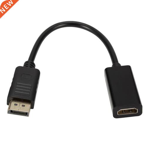 Dp Displayport Male to HDMI-compatible Female Cable Converte