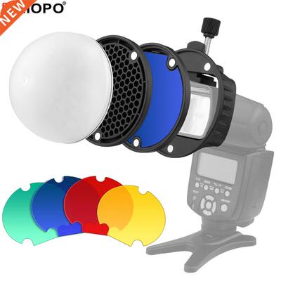 TRIOPO MagDome Color Filter Reflector Honeycomb Diffuser  Ph