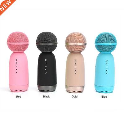 2021 New Bluetooth-Compatible Wireless Microphone Karaoke Si