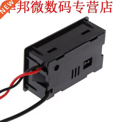 Water Liquid Cooling 3 Way Flow Meter With Thermometer Blue