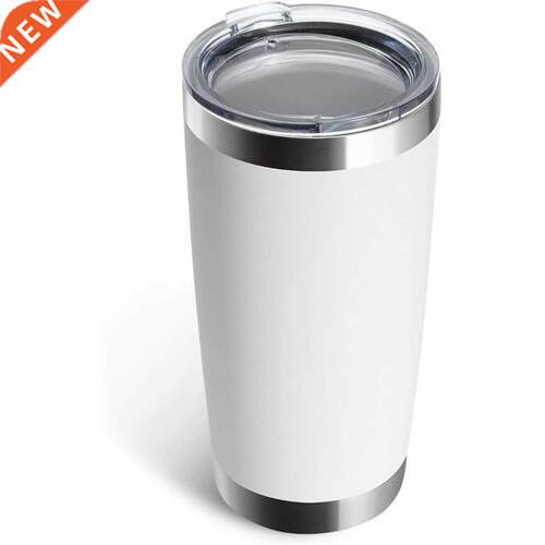 20Oz Stainless Steel Tumbler with Lid, Reusable Metal Coffee