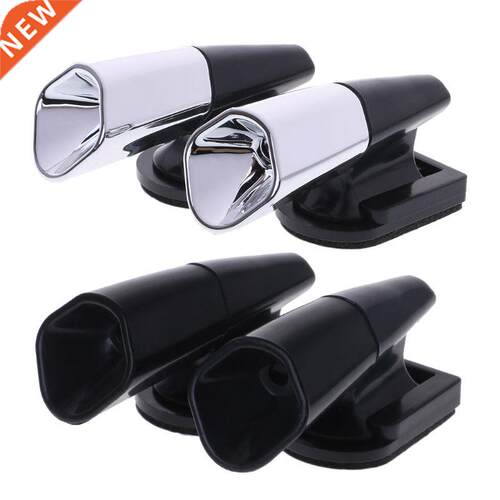 2Pcs New Automotive Silver/Black Animal Deer Car Animal Dee