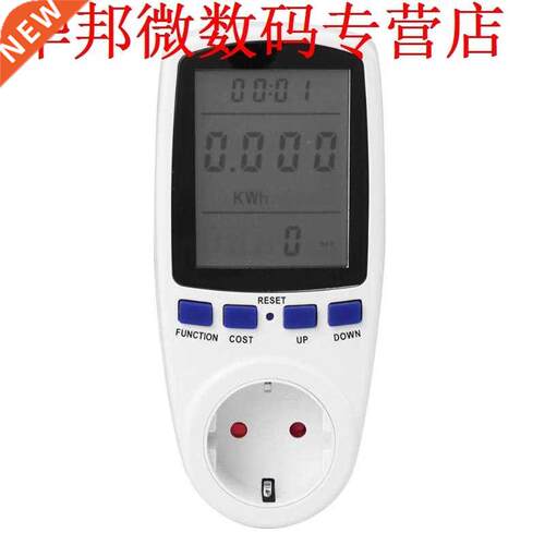 Power Meter Energy Meter Volt Voltage EU Plug Voltage Wattme