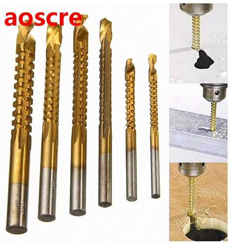 Coalt Drill it for Metal Wood Spiral Screw Metric Composit