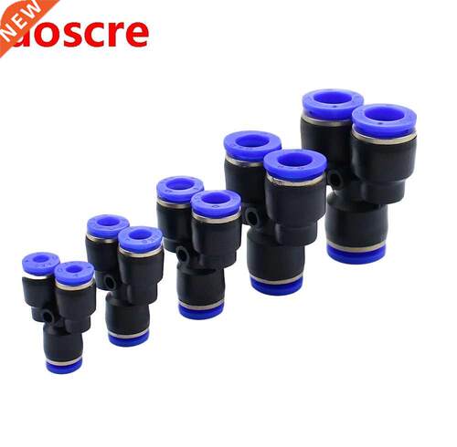 1PC 3 Way Air Pneumatic PY-4~PY-12 Diameter of about 4mm-12m