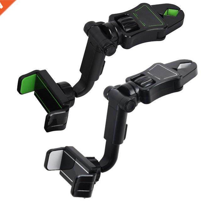 Universal Car Rearview Mirror Mount Phone Holder For Cell Ph