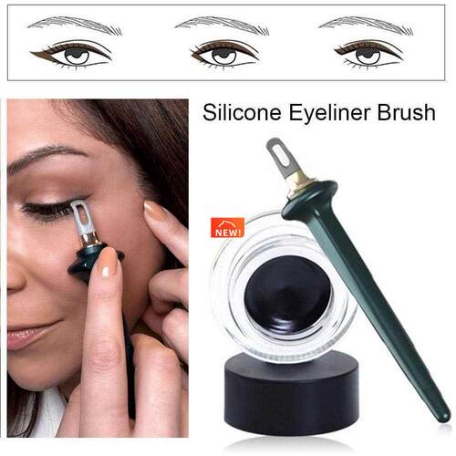 1 Set Eyeliner Guide Tools Easy No-Skip Eyeliner Gel Reusabl