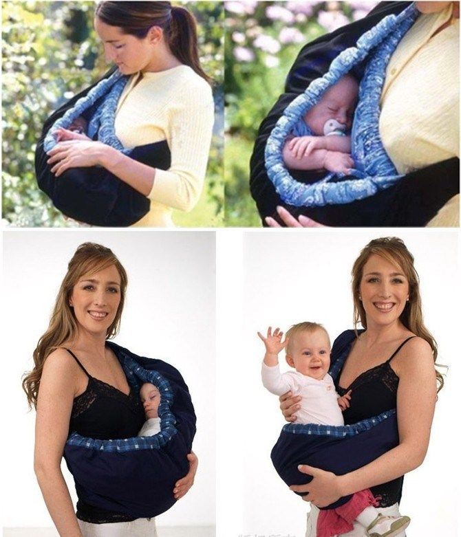 0-6M Infant Newborn Ergonomic Cloth Bag Baby Carrier Wrap Ba