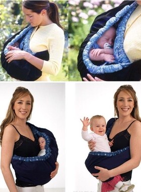 0-6M Infant Newborn Ergonomic Cloth Bag Baby Carrier Wrap Ba