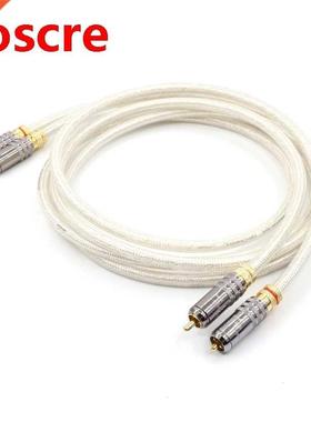 QED Signature Silver Platedr Interconnect Cable with Gold Pl