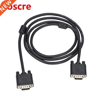 1.5M VGA Cable Male to Male 4+5 HD Fully Wired 15PIN for Del