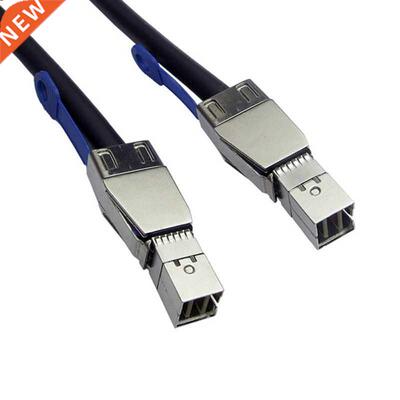 3-Meter External HD Mini SAS 4x SFF-8644 to SFF-8644 12G Dat