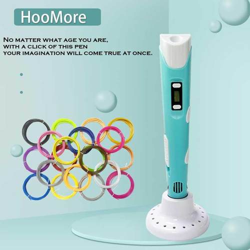 Hot 3D Pen LED Screen  3D Printing Pen PLA Filament Creat