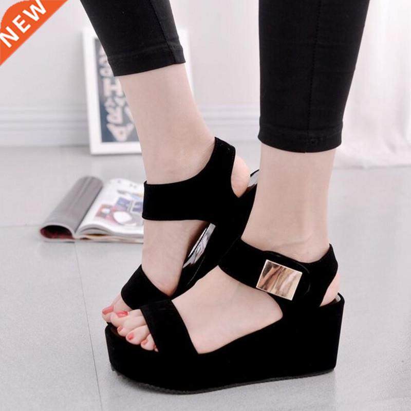 Summer Women Sandals 2022 New Woman Wedges Platform Sandals