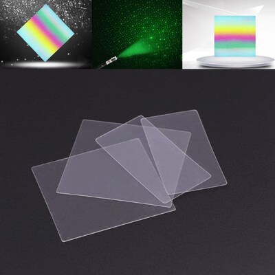 36x38mm Nano Engraving PET Trasmission Diffraction Grating
