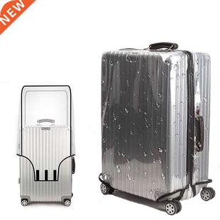 Transparent PVC Luggage Cover Waterproof Trolley Suitcase Du