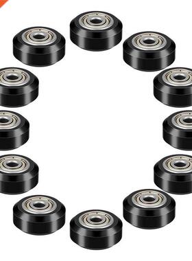 12 Pcs 3D Printer POM Pulley Wheels 625Zz Plastic Pulley Lin