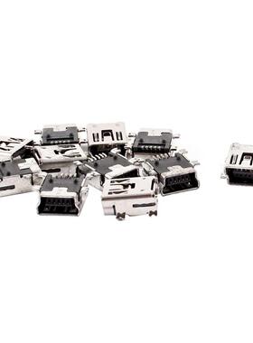 Mini USB Type B Female 5 Pin PCB Bod Mount Jack Chger Co