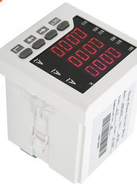 DTM-AA72 3 Phase Current Meter LED Digital Display Programma