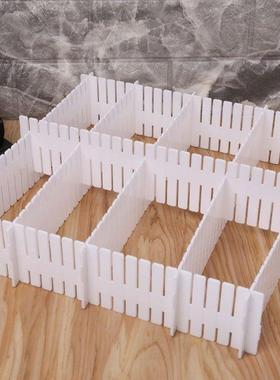 8pcs Adjustable Clapboard Drawer Divider Partition Storage O