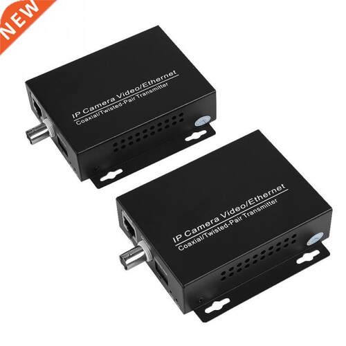 1Pair Ethernet IP Extender Over Coax HD Network Kit EoC Coa