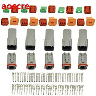 Receptacle Wat Pin Series Connector Way IP67 Gray Kit