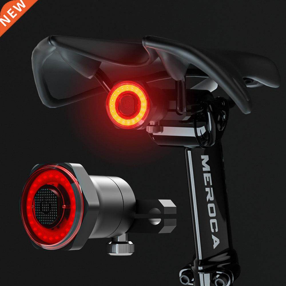 LISM Smart Bicycle Tail Rear Light Auto Start Stop Brake IPX图片