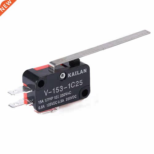 10pcs V-153-1C25 Limit Switches Straight Hinge Lever Type SP