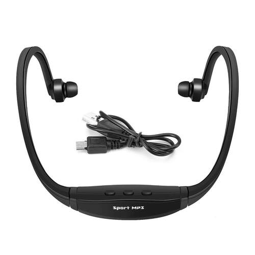 Universal Sport MP3 Player Portable Music Running Headphone