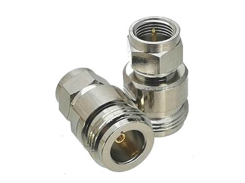 1Pcs N Female Jack to F TV Male Plug RF Adapter Connector Co