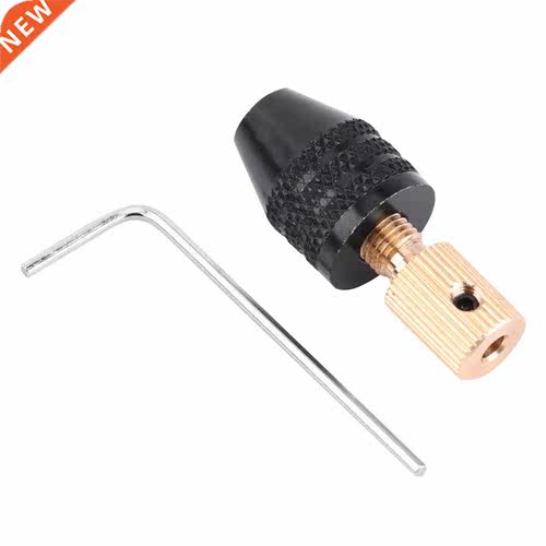 Fdit Brass Aluminum Alloy Electric Drill Chuck Set Grasp Cap