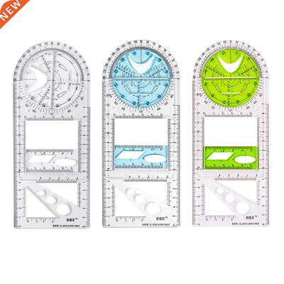 Multifunctional Geometric Ruler Geometric Drawing Measuremen