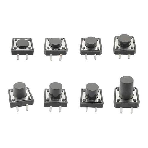 20Pcs/lot 12x12mm Panel PCB Momentary Tactile Tact Push Butt