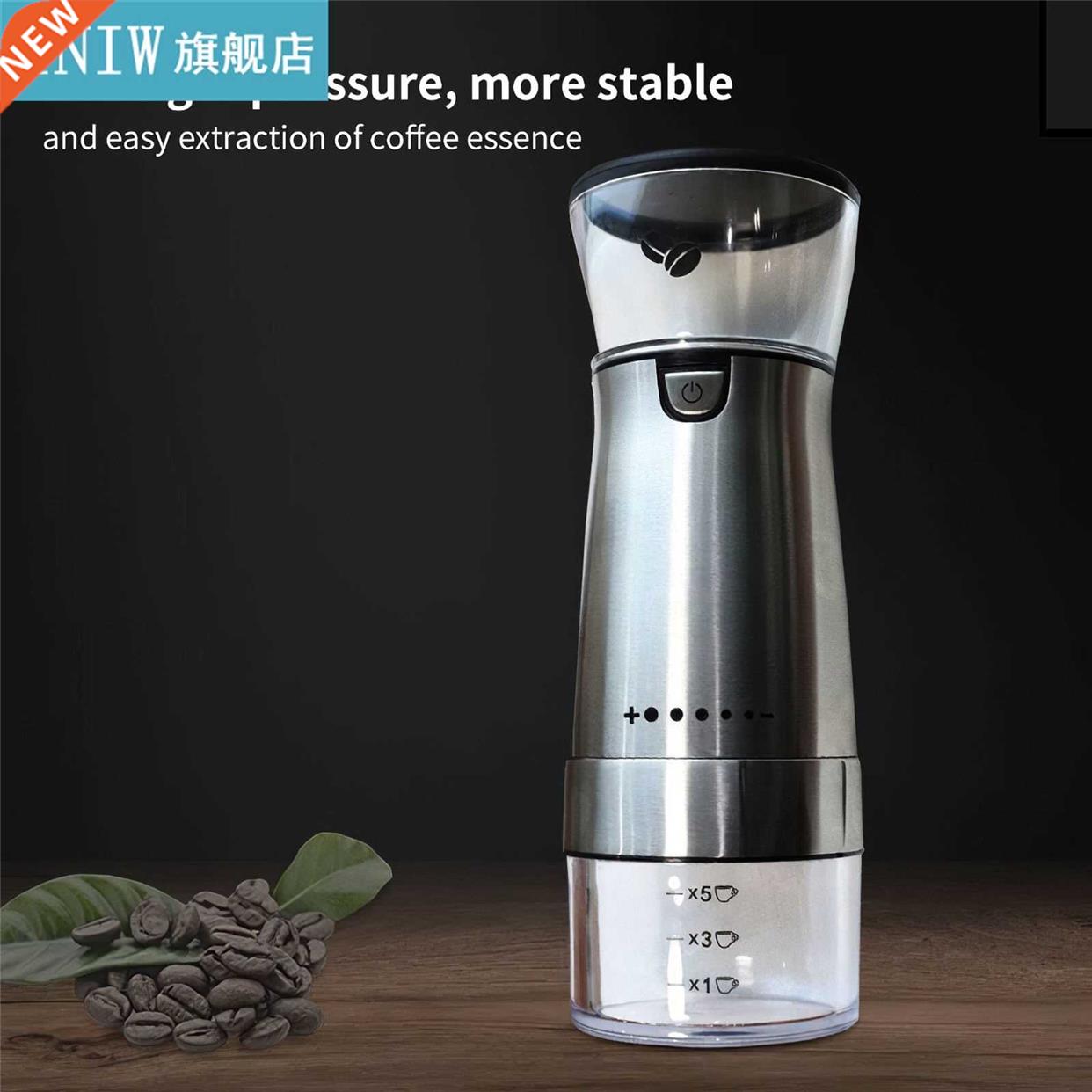 New Household Electric Coffee Grinder Portable Electric Coff