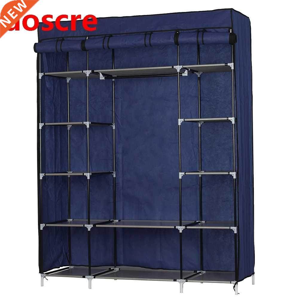 Compartment 5-Layer 12 Non-Woven Fabric Wardrobe Portable Cl